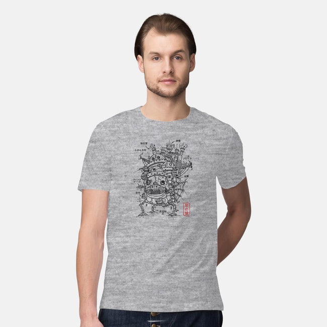 Castle Project-mens premium tee-ducfrench