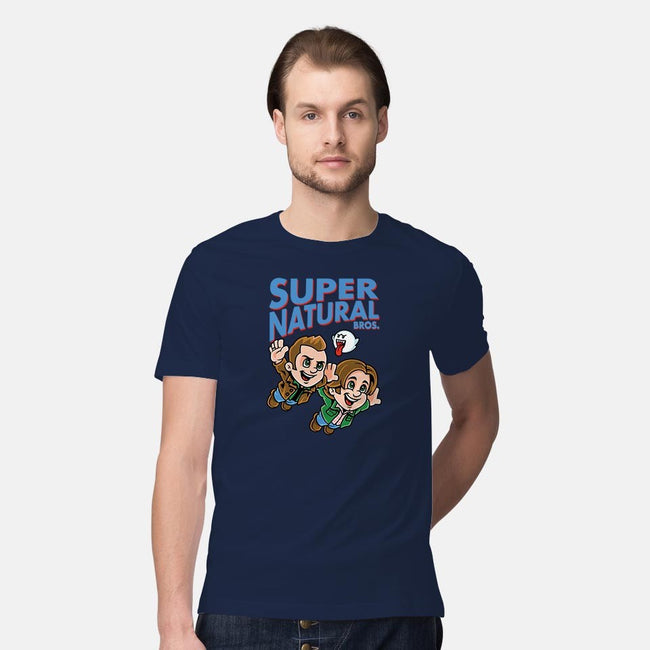 Super Natural Bros-mens premium tee-harebrained