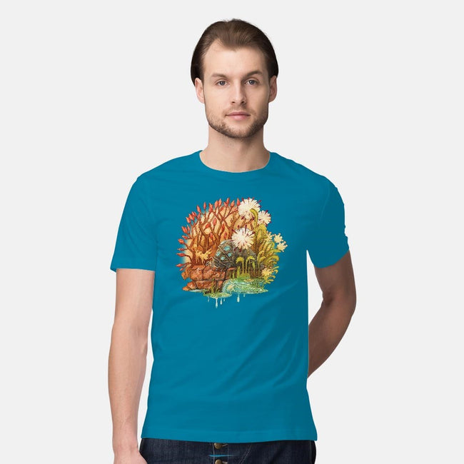 Ohmu and Fox-mens premium tee-storyofthedoor