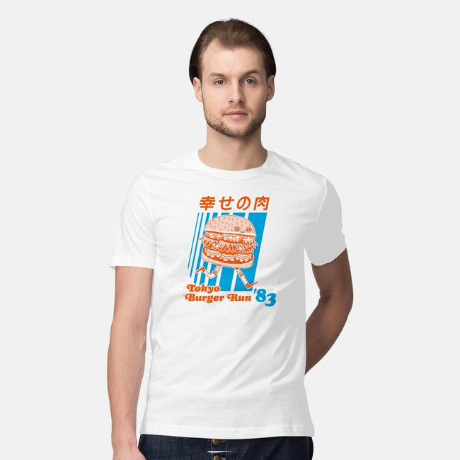 Tokyo Burger Run-mens premium tee-zackolantern
