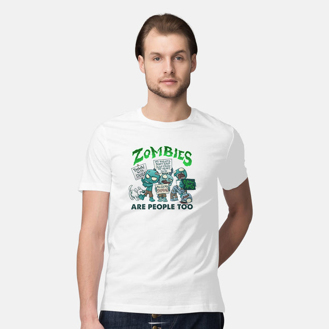Zombie Rights-mens premium tee-DoOomcat