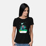 Stars-womens basic tee-theteenosaur