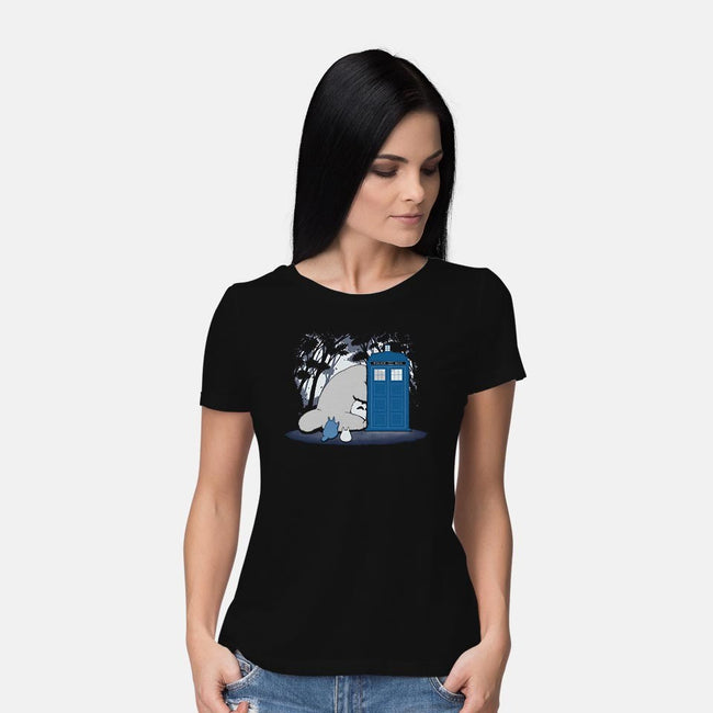 Curious Forest Spirits-womens basic tee-pigboom