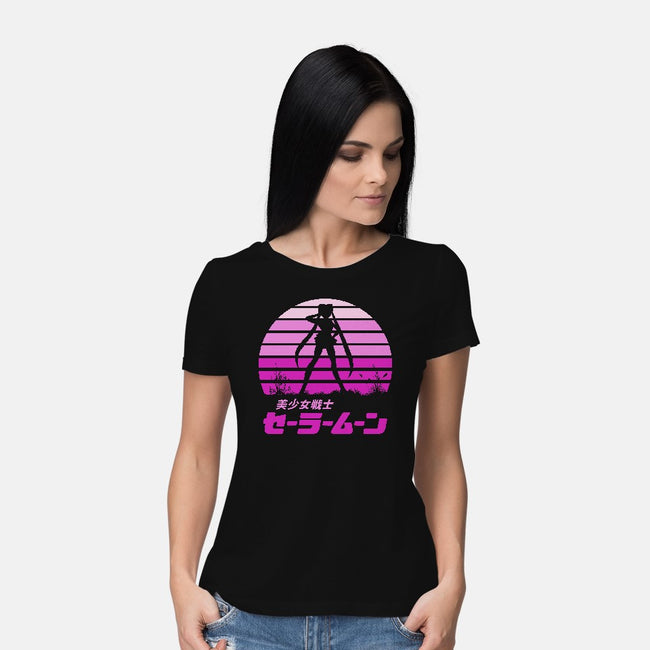 Vintage Sailor Scout-womens basic tee-manospd