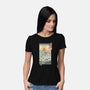 Ukiyo-E By The Sea-womens basic tee-vp021