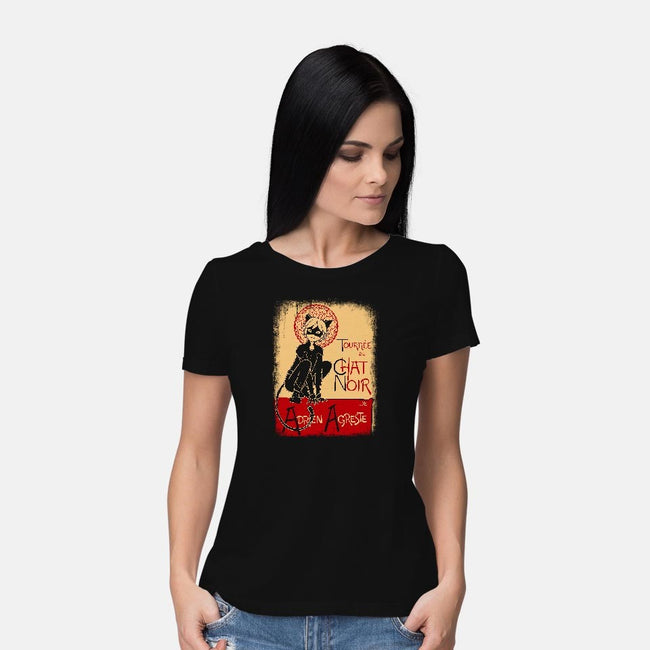 Miraculous Chat-womens basic tee-GallifreyaDs