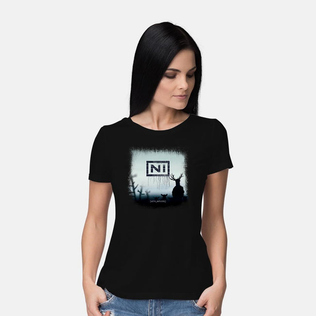 With Antlers-womens basic tee-ntesign