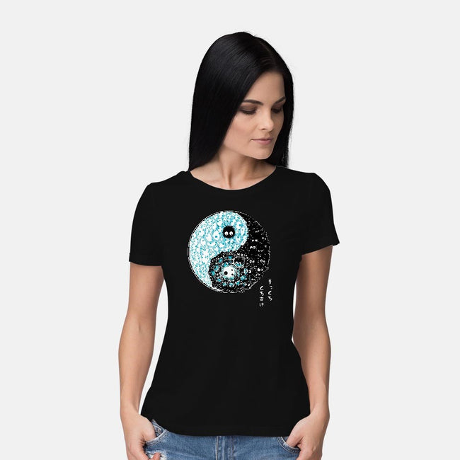 Dancing Forces-womens basic tee-Harantula