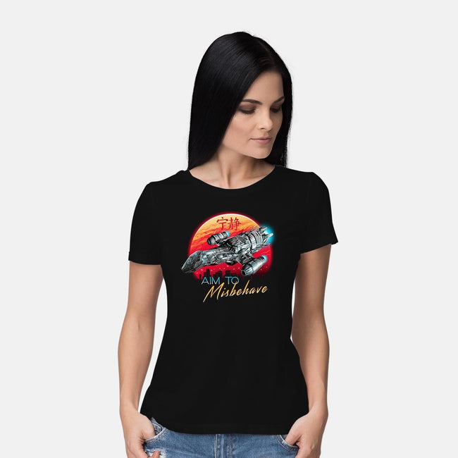 Watch How I Soar-womens basic tee-vp021