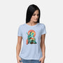 Ukiyo-E Hyrule Hero-womens basic tee-dandingeroz