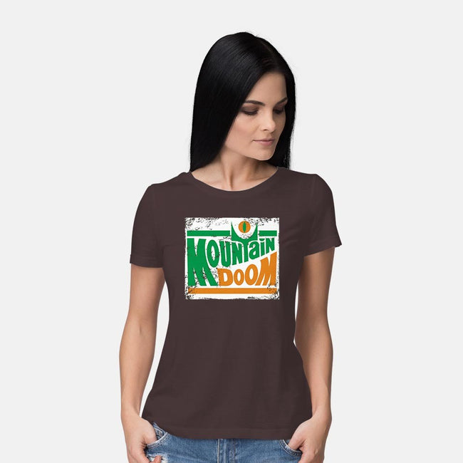 Mountain Doom-womens basic tee-kentcribbs