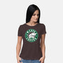 I Love Cats and Coffee-womens basic tee-Boggs Nicolas