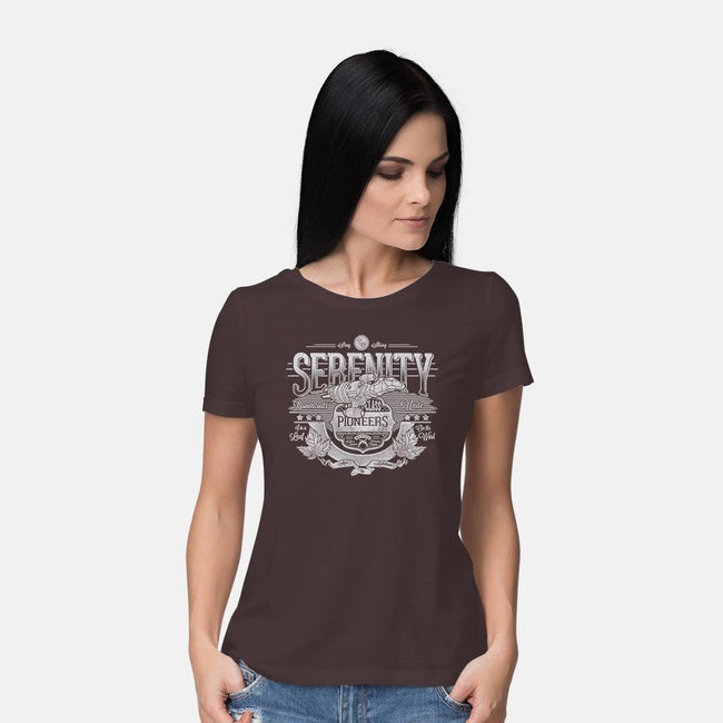 Space Pioneers-womens basic tee-CoD Designs