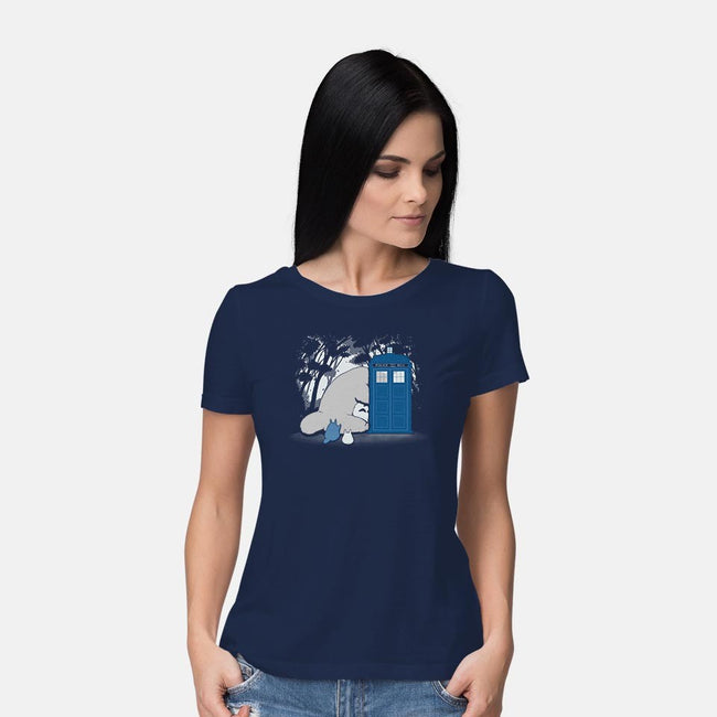 Curious Forest Spirits-womens basic tee-pigboom