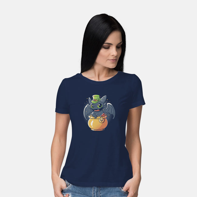 Irish Dragon-womens basic tee-eduely