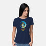 Moon Splash-womens basic tee-kharmazero
