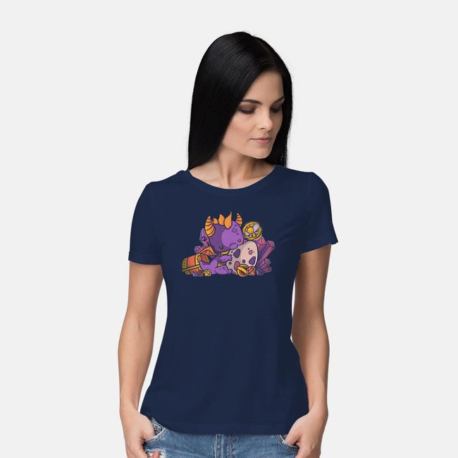 Lil Dragon-womens basic tee-TaylorRoss1