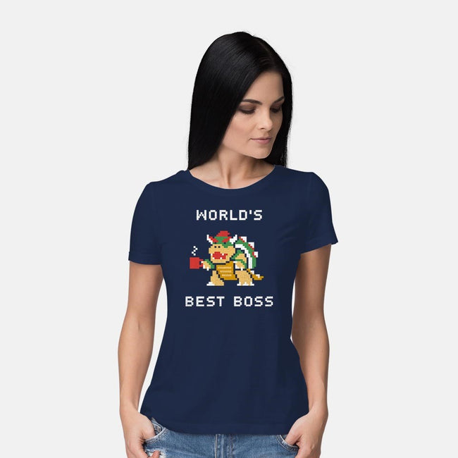 World's Best Boss-womens basic tee-csweiler