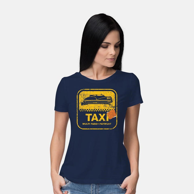 Dallas Taxi-womens basic tee-dann matthews