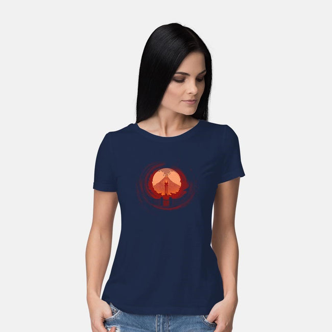 There...-womens basic tee-AlynSpiller
