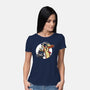 Crime Fighting Pals-womens basic tee-AndreusD
