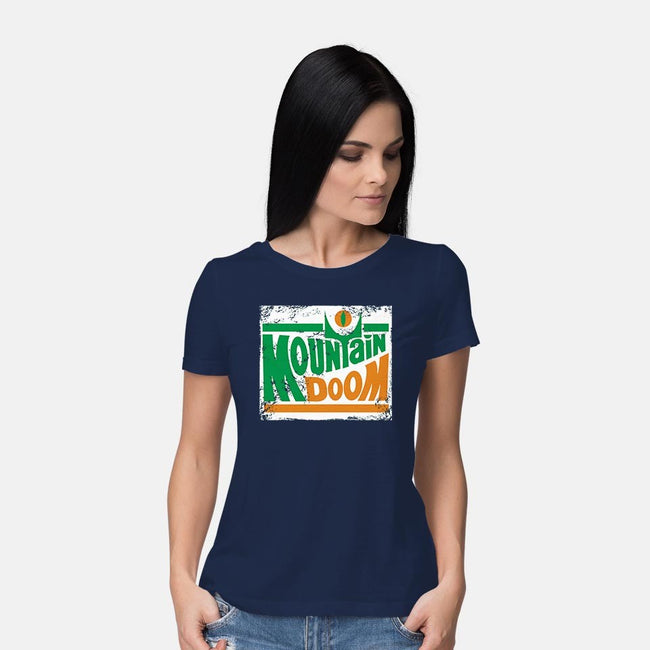 Mountain Doom-womens basic tee-kentcribbs