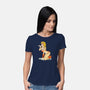 Cat Got Your Tongue-womens basic tee-Chris Wahl