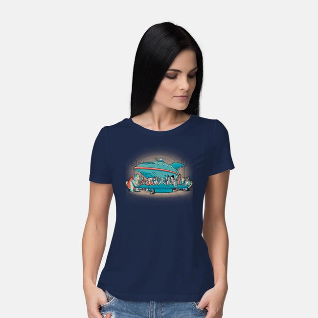 Future Supper-womens basic tee-trheewood
