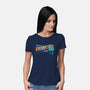 Greetings From Pawnee-womens basic tee-Bamboota
