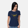 T-Rex-womens basic tee-ducfrench