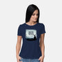 With Antlers-womens basic tee-ntesign