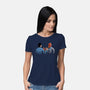 Vulcan Salute-womens basic tee-Naolito