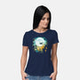 Boo Moon-womens basic tee-ManuelDA