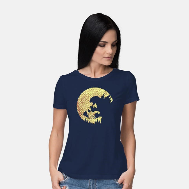Noh! Noh! Noh!-womens basic tee-maped