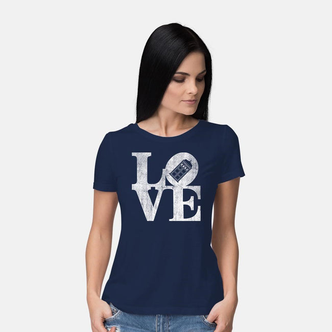Who Do You Love?-womens basic tee-geekchic_tees