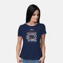 I Read Books and I Know things-womens basic tee-Tobefonseca