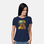 Steampunk Neighbor-womens basic tee-batang 9tees