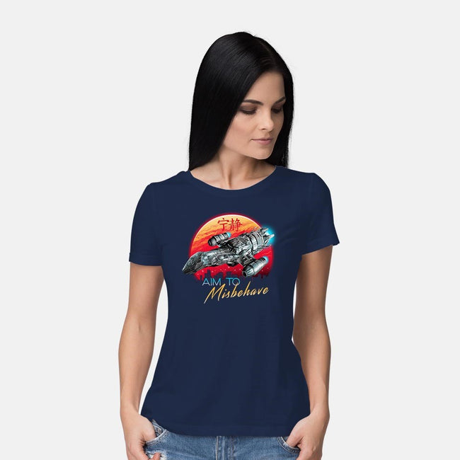 Watch How I Soar-womens basic tee-vp021