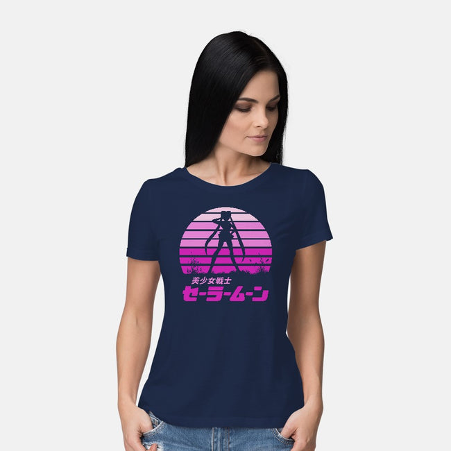 Vintage Sailor Scout-womens basic tee-manospd