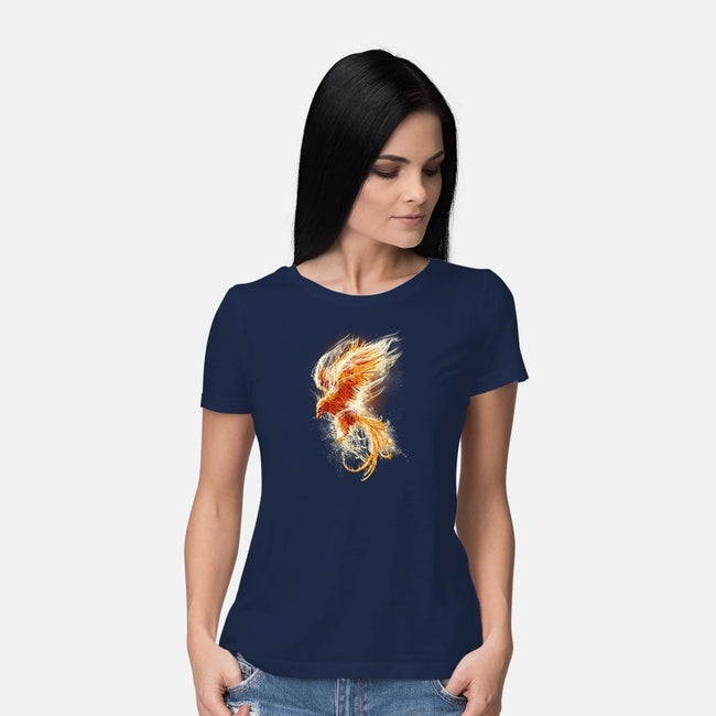 Phoenix Reborn-womens basic tee-alnavasord