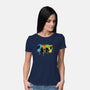 Pokequest-womens basic tee-rocketman_art