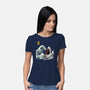 Great White off Amity-womens basic tee-ninjaink