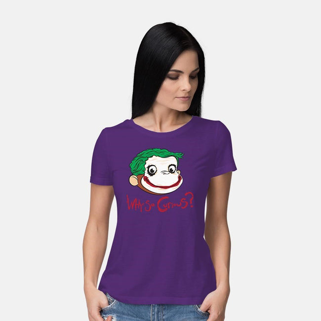 Why So Curious?-womens basic tee-andyhunt