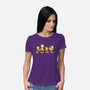 Yellow Birdy Road-womens basic tee-PrimePremne