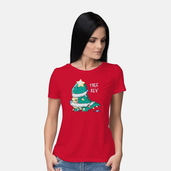 Tree-Rex-womens basic tee-TaylorRoss1