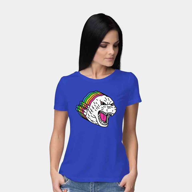 Colors of Godzilla-womens basic tee-khairulanam87