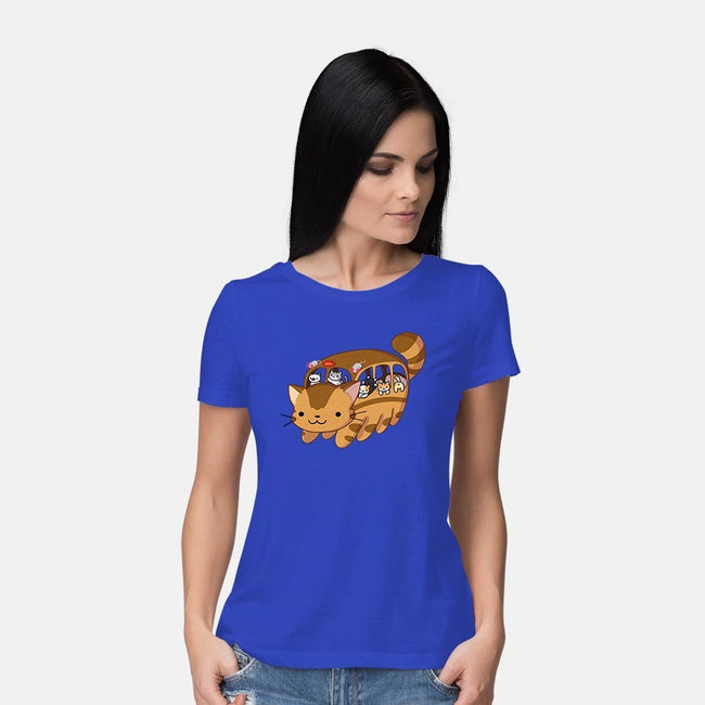 All Aboard-womens basic tee-kpcomix