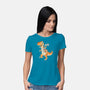 Just Keep Flying-womens basic tee-DoOomcat