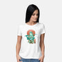Breath of Water-womens basic tee-dandingeroz