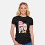 Office Club-womens fitted tee-MarianoSan